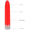 Luminous Mini Vibro Eleni 14cm Rouge